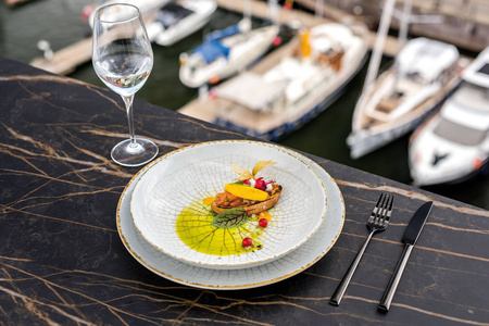 Lubiana talerz głęboki 220mm Roma Leaf