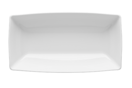 Ankara ravier prostokątny 250mm biały