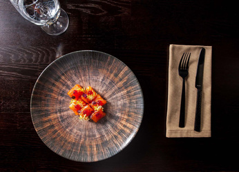 Lubiana talerz płytki 310mm Hotel Wood