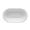 Lubiana pojemnik do zapiekania owalny 235mm biały