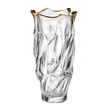 Bohemia wazon 300mm Flamenco Gold Soft