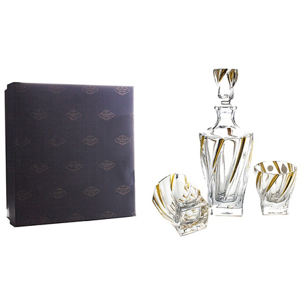 Bohemia komplet 7 cz. do whisky Ponti Twist