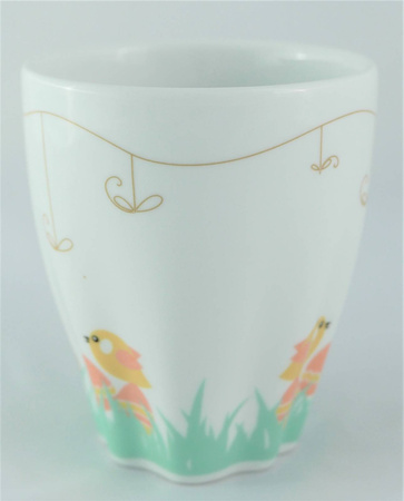 Lubiana porcelana Stone Age garnitur śniadaniowy 1/3 Wielkanoc