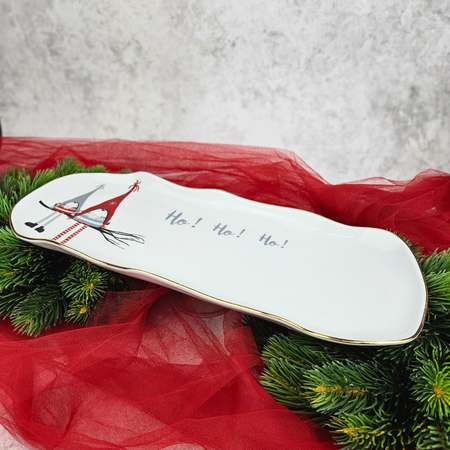 Stone Age półmis taca 350/135mm Skrzaty Ho Ho Ho Złota Linia