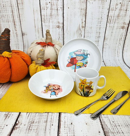 zestaw dziecięcy 3 el. Atelier Calineczka