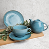 Lubiana zestaw herbaciany dla 6 osób 19 el. ART TURKUS