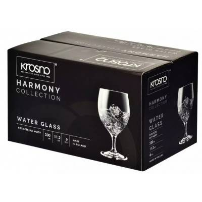 Harmony kieliszek do wody 330 ml komplet 6 sztuk