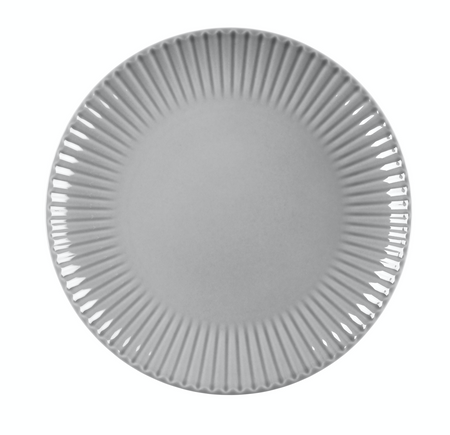 Lubiana zestaw obiadowy dla 6 osób 18 elementów Daisy Cloud szary