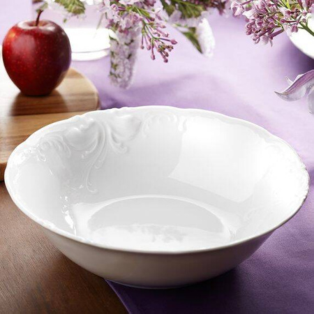 Serwis obiadowy dla 12 osób 40 elementów Fryderyka Biała