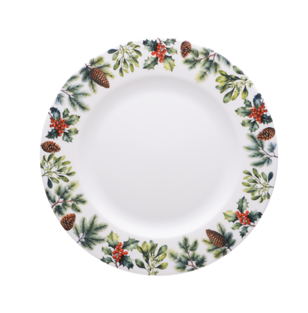 Lubiana talerz płytki 270mm Roma December