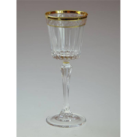 Bohemia kpl 6 kieliszków 110ml Dorato