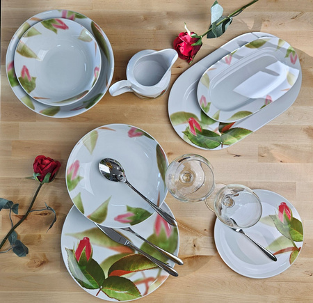 Lubiana Zestaw obiadowy dla 6 osób, 23 elementy Roma/Boss