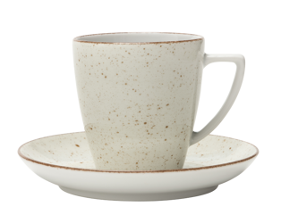 Komplet filiżanka ze spodkiem 200ml / 140mm Beata/Sonia BEŻOWY