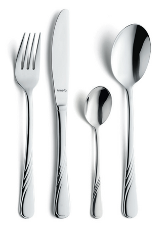 Amefa Helma komplet sztućców dla 12 osób 48 części w pudełku