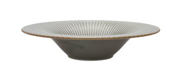 Lubiana talerz głęboki 300mm Daisy ART szary