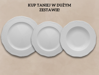 zestaw talerzy dla 60 osób Afrodyta